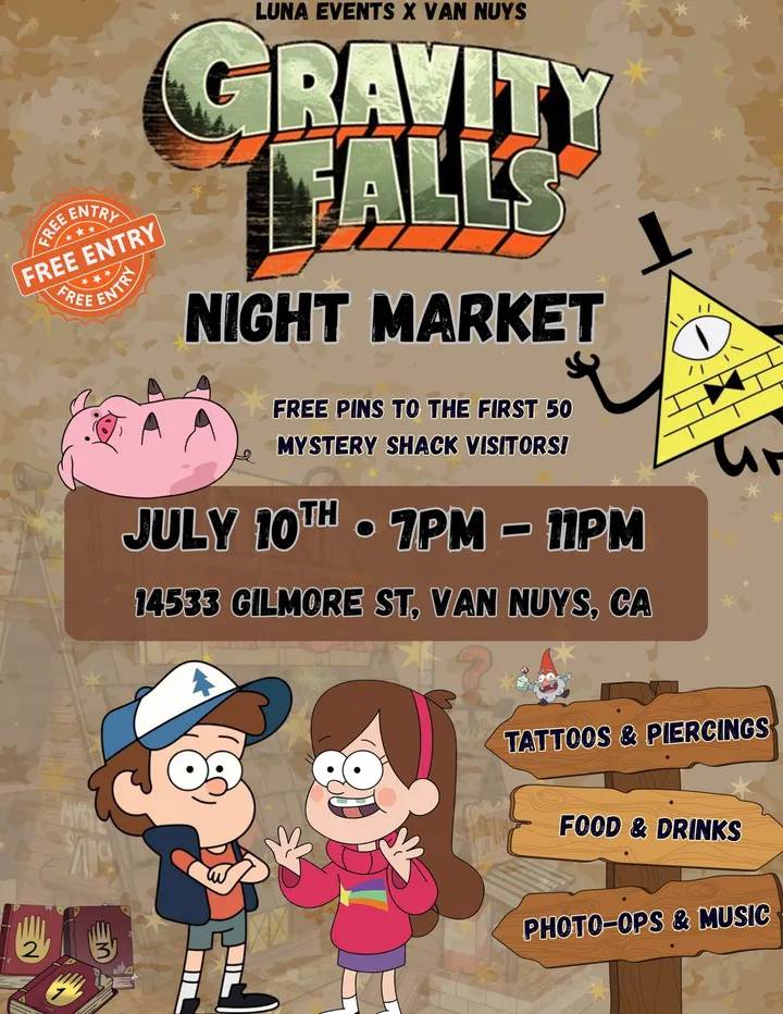 Gravity Falls Night Market