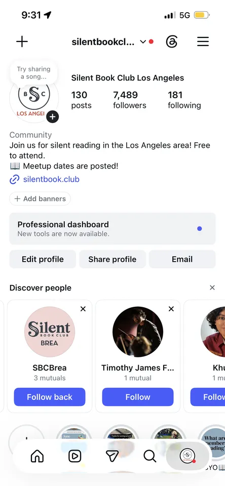 Silent Book Club