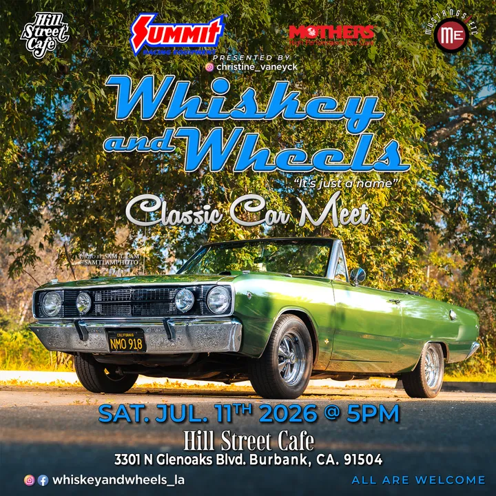 Whiskey And Wheels Car Meet