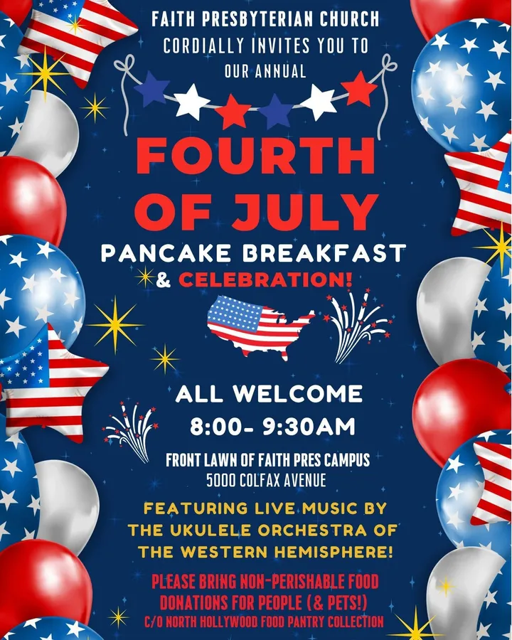 4th Of July Pancake Breakfast & Celebration