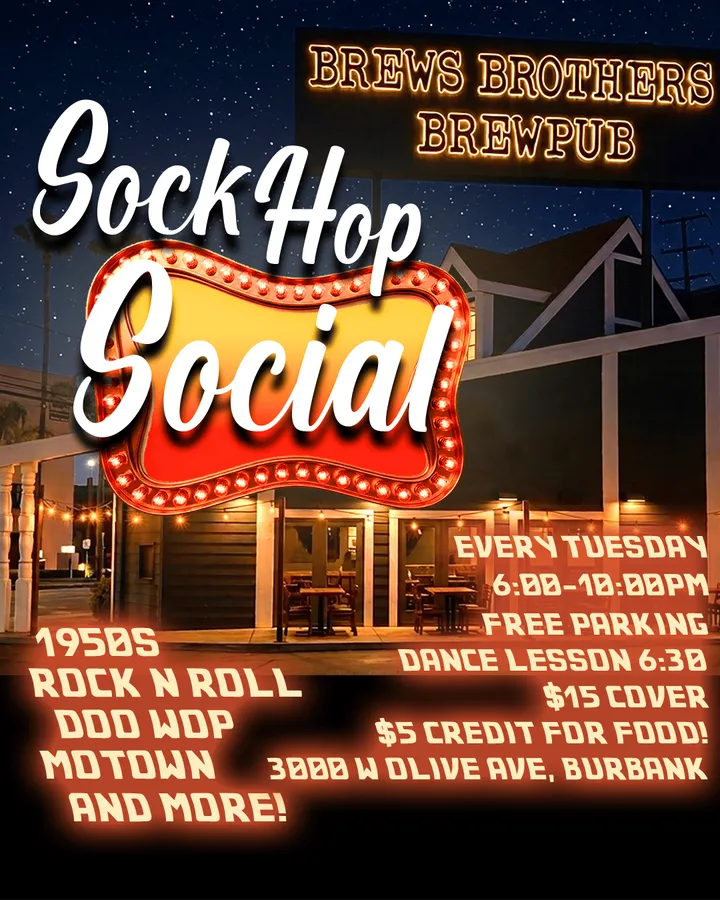 50's Sock Hop Social