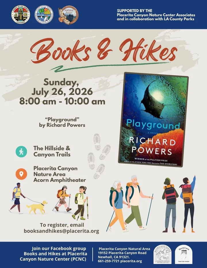 Books & Hikes Playground Discussion Hike