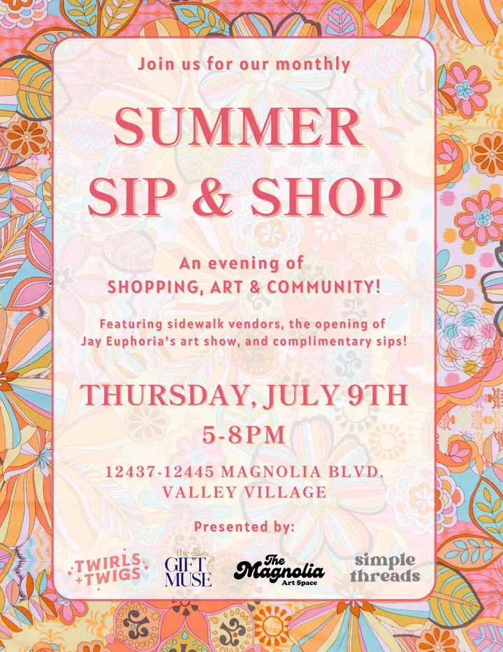 Summer Sip & Shop Market