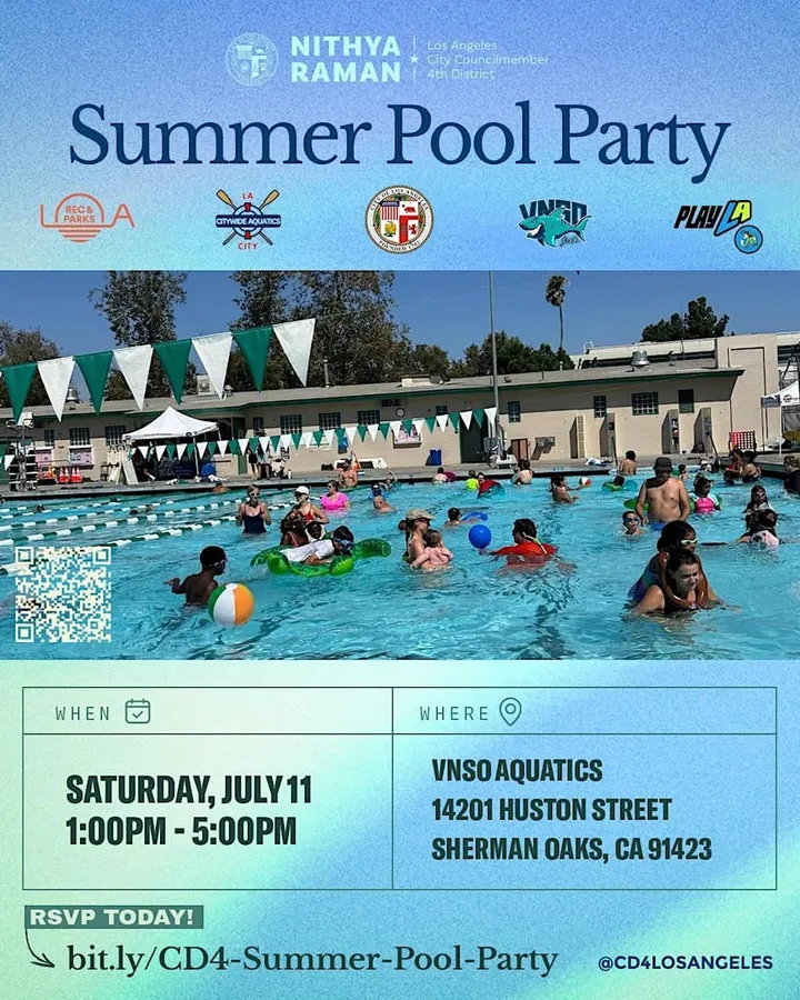 Sherman Oaks Community Pool Party