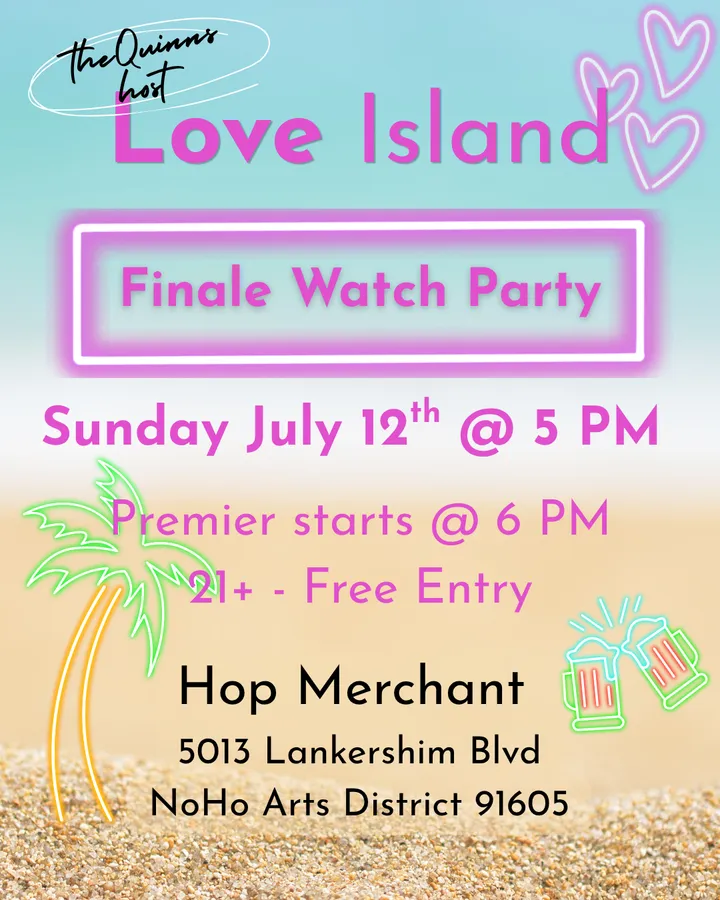 Love Island Finale Watch Party