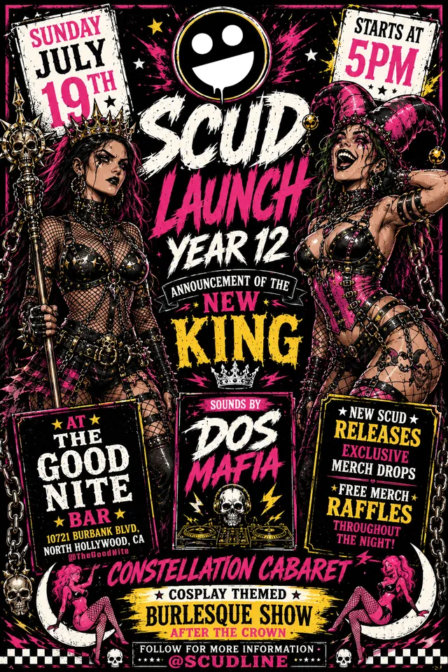 Scud Line Coronation Burlesque Show