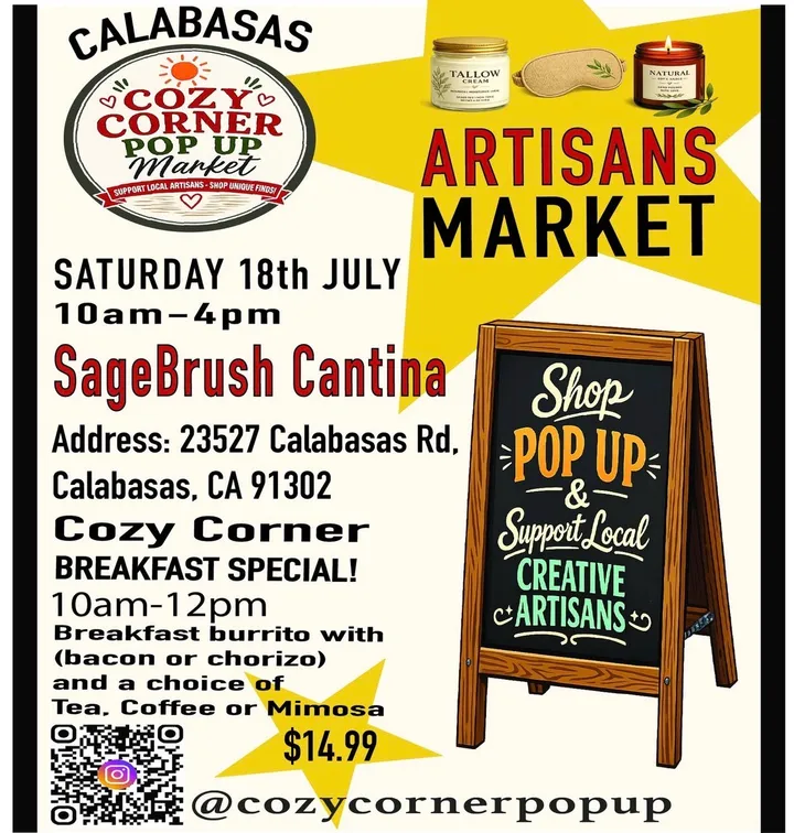 Cozy Corner Pop Up Market