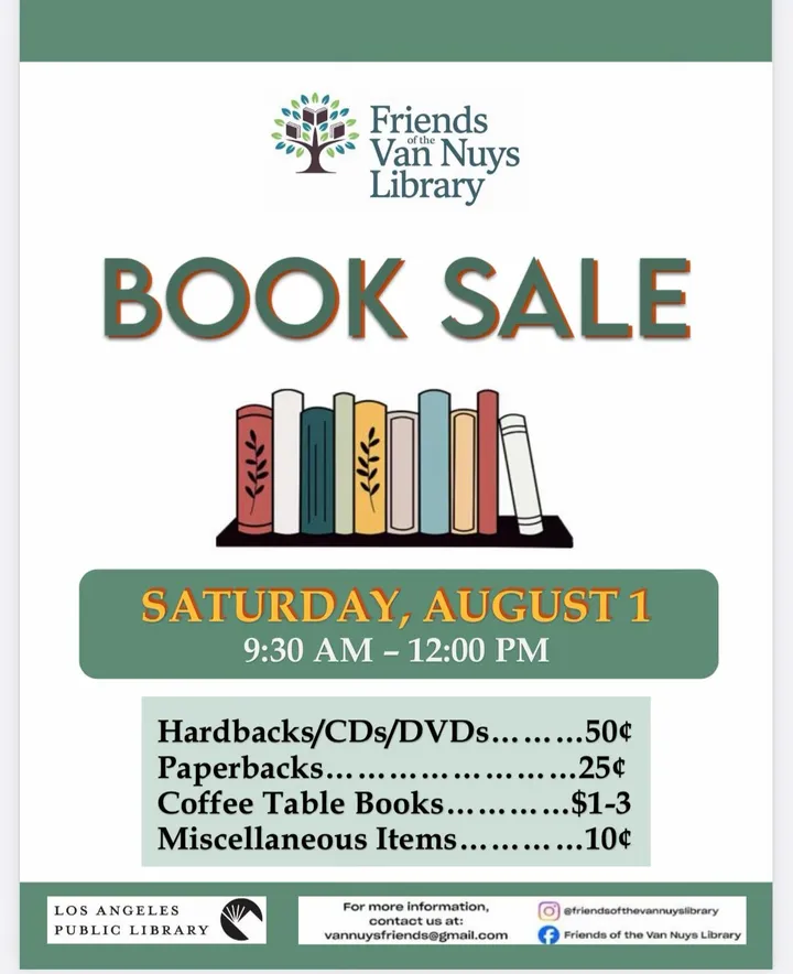 Van Nuys Library Community Book Sale