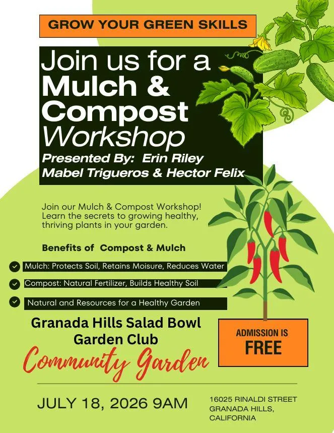 Granada Hills Mulch And Compost Workshop