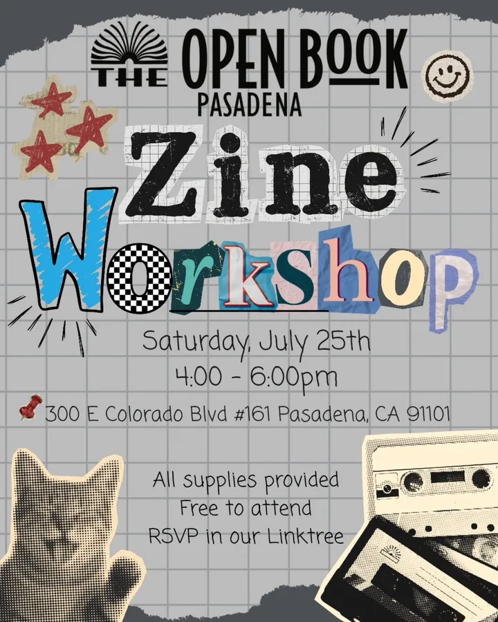 Zine Workshop At Open Book