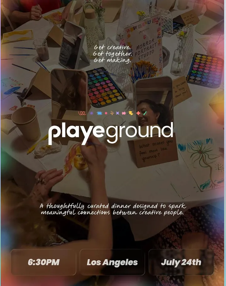 Intimate Creative Dinner & Watercolor