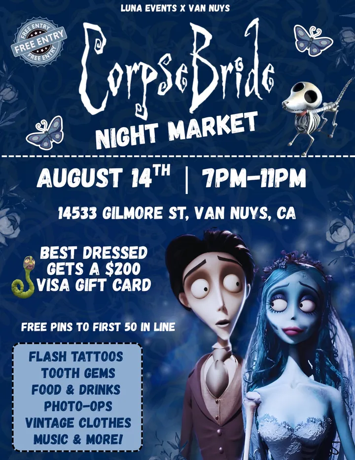 Corpse Bride Night Market