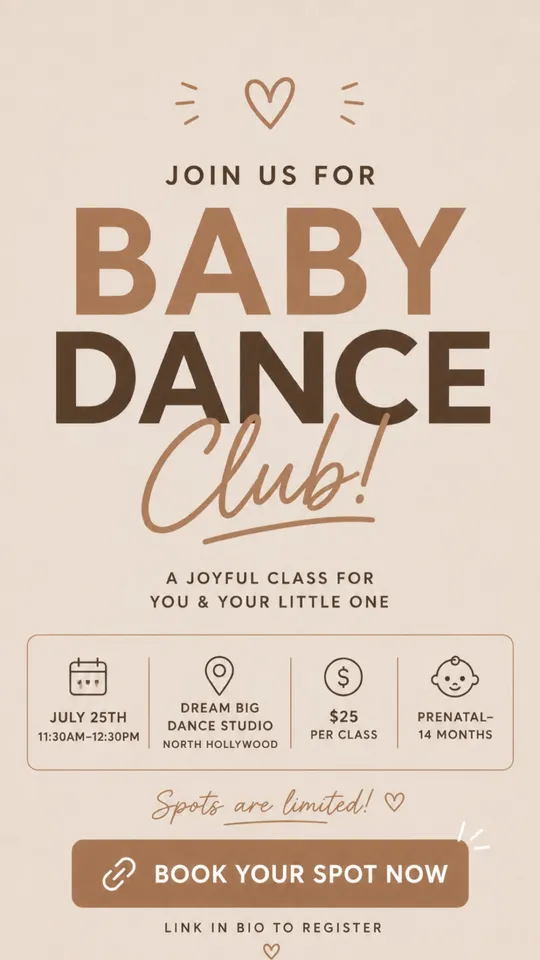 Smile Garcia Baby Dance Class