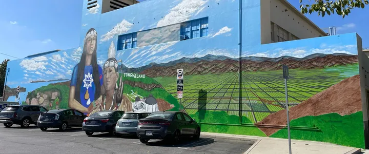 Public Art: Tongva Mural