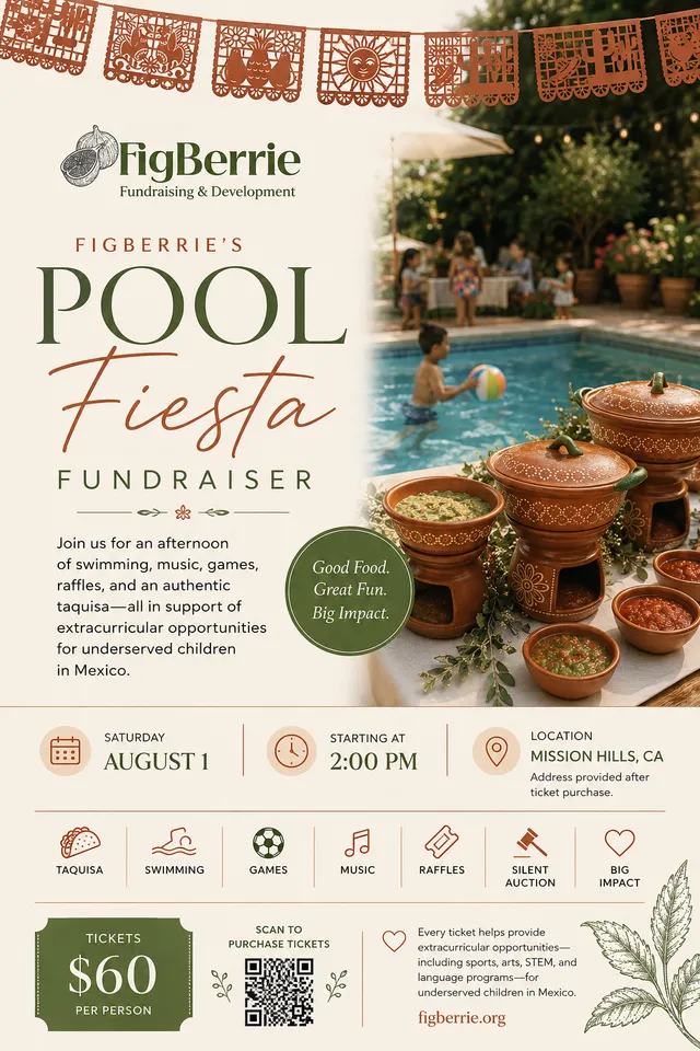 Figberrie's Pool Fiesta Fundraiser