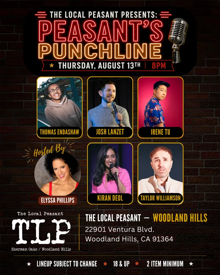 The Local Peasant Presents: Peasant’s Punchline