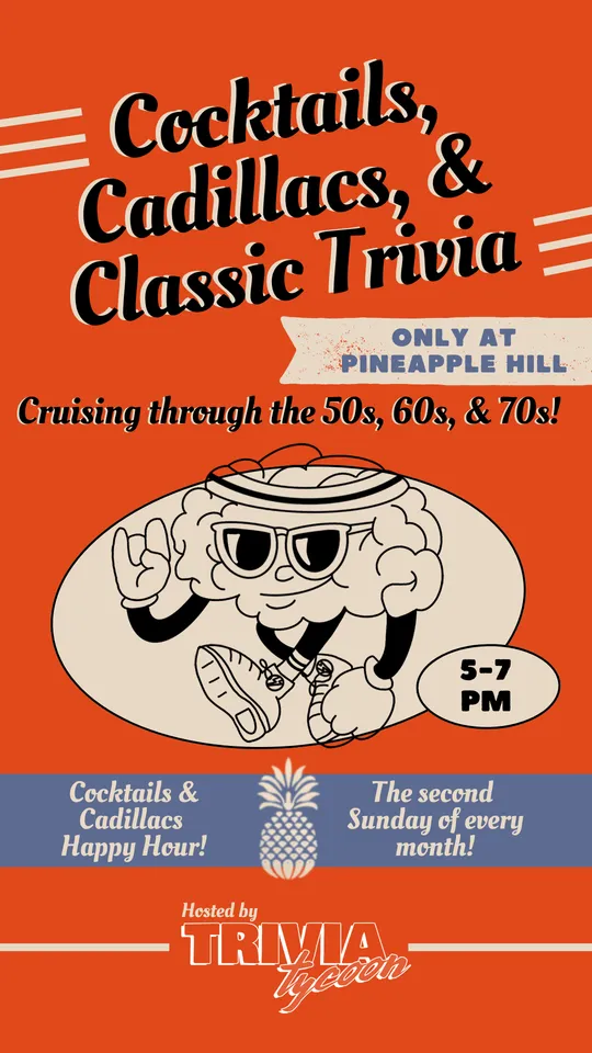 Cocktails, Cadillacs, & Classic Trivia