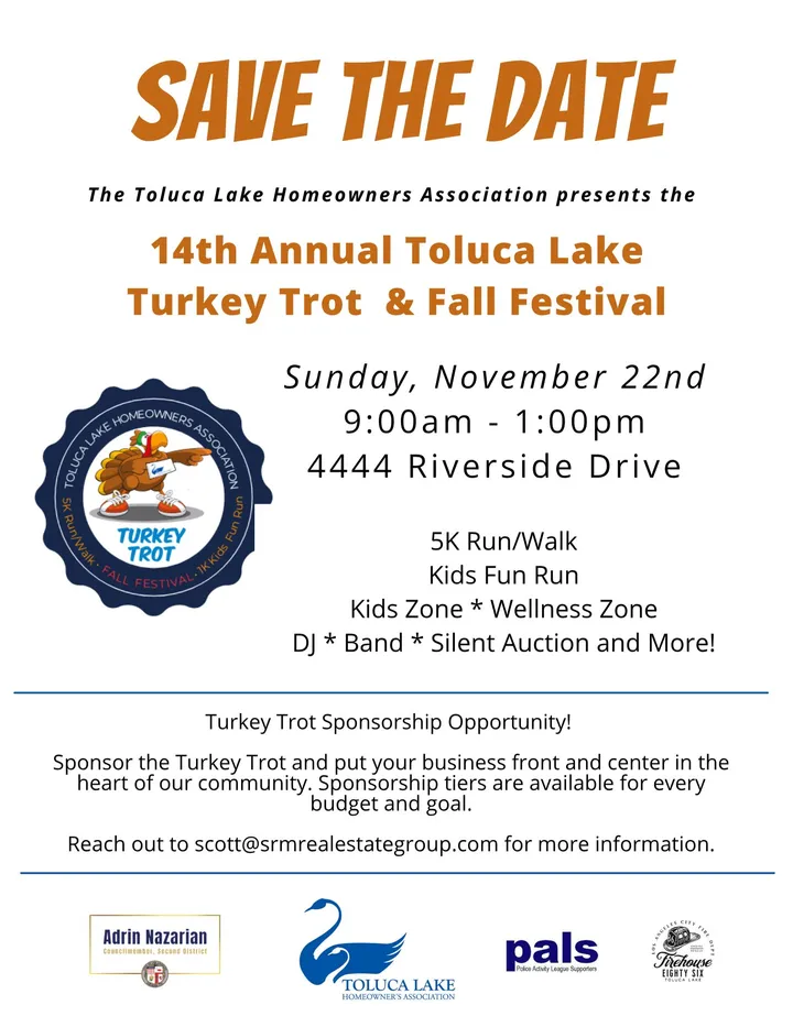 Toluca Lake Turkey Trot Festival