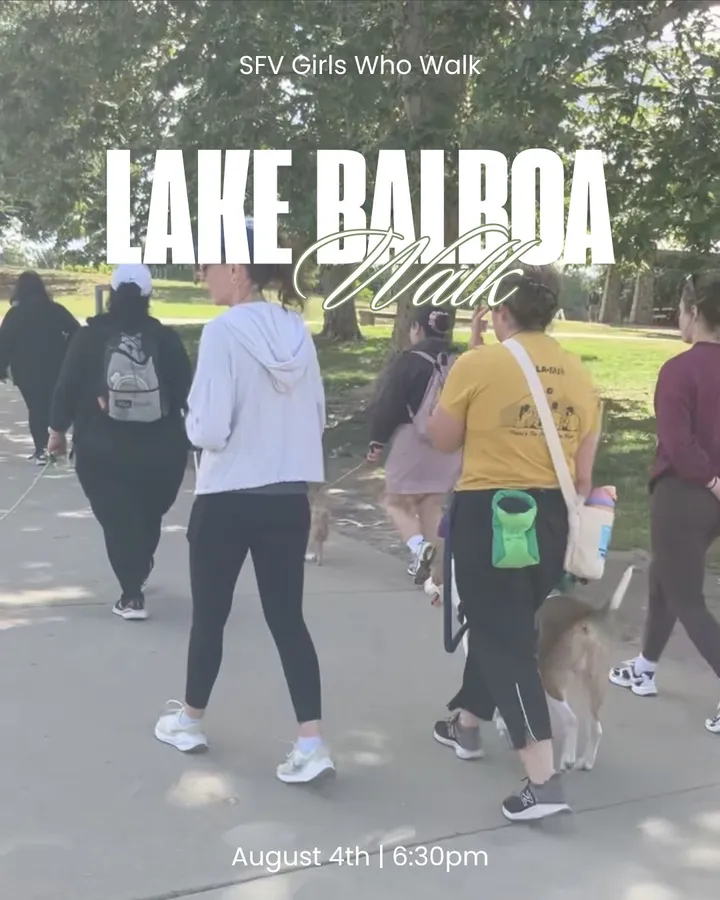 Lake Balboa Park Walk