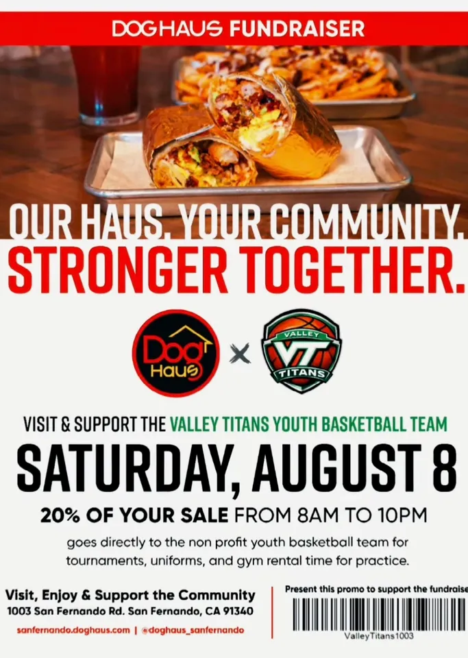 Valley Titans Youth Basketball Fundraiser