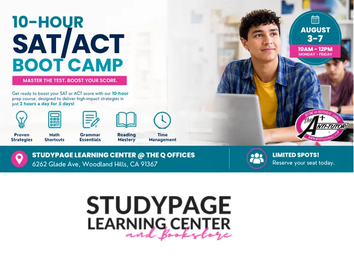 The Anti-Tutor SAT/ACT Bootcamp