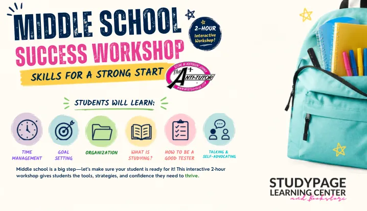 The Anti-Tutor Middle School Success Workshop