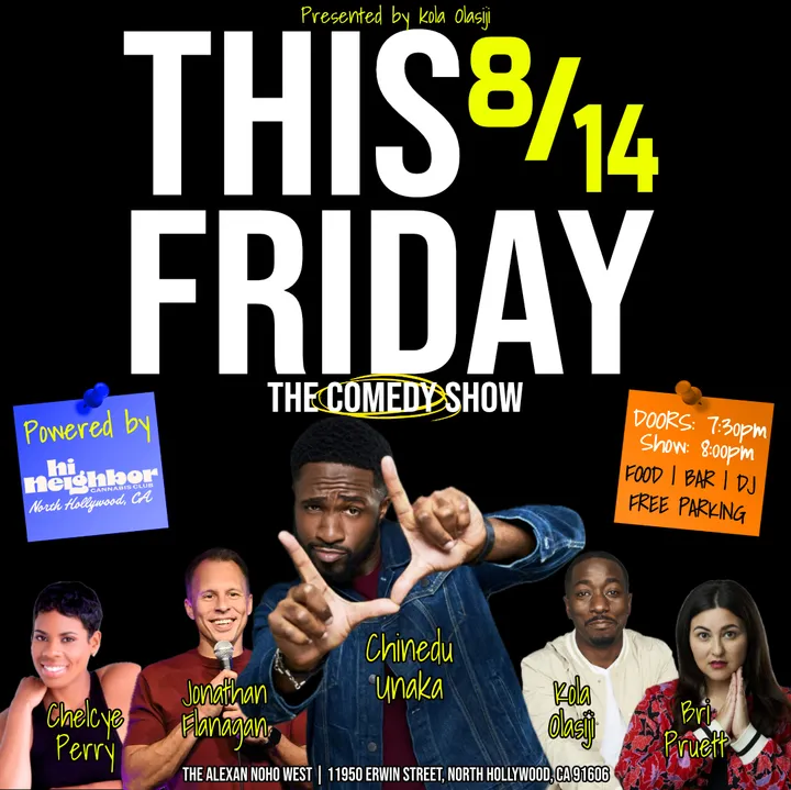 Chinedu Unaka Monthly Comedy Night