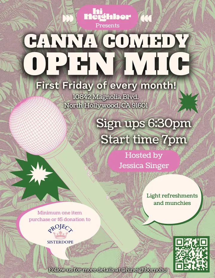 Canna Comedy Open Mic