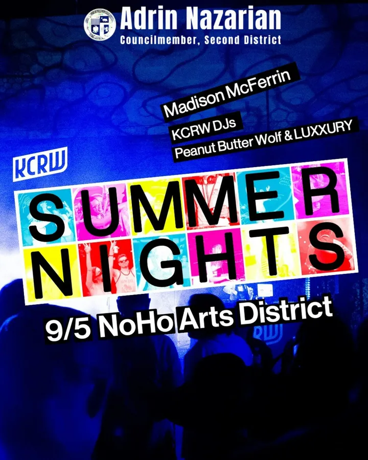 KCRW Summer Nights NoHo Block Party