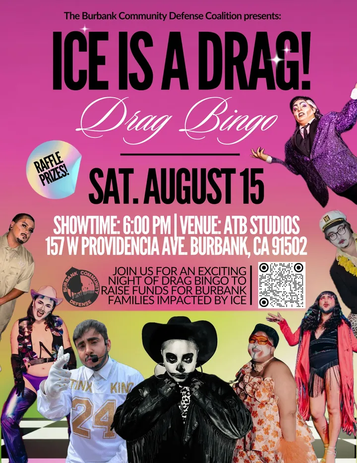 Ice Is A Drag Bingo