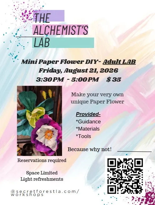 Alchemist's Lab Adult Workshop