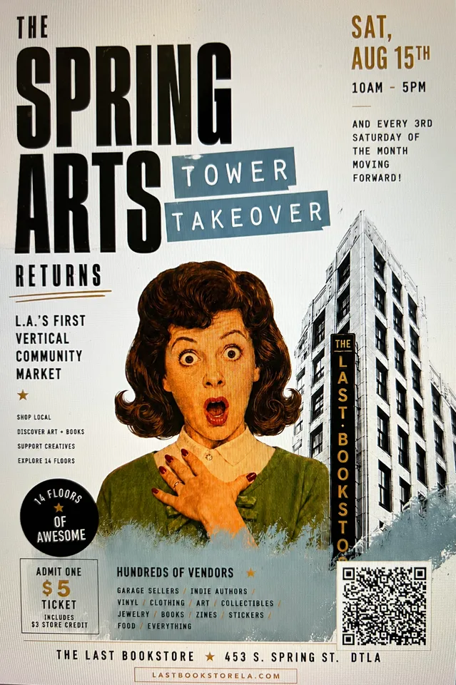 Spring Arts Tower Takeover | August 2026
