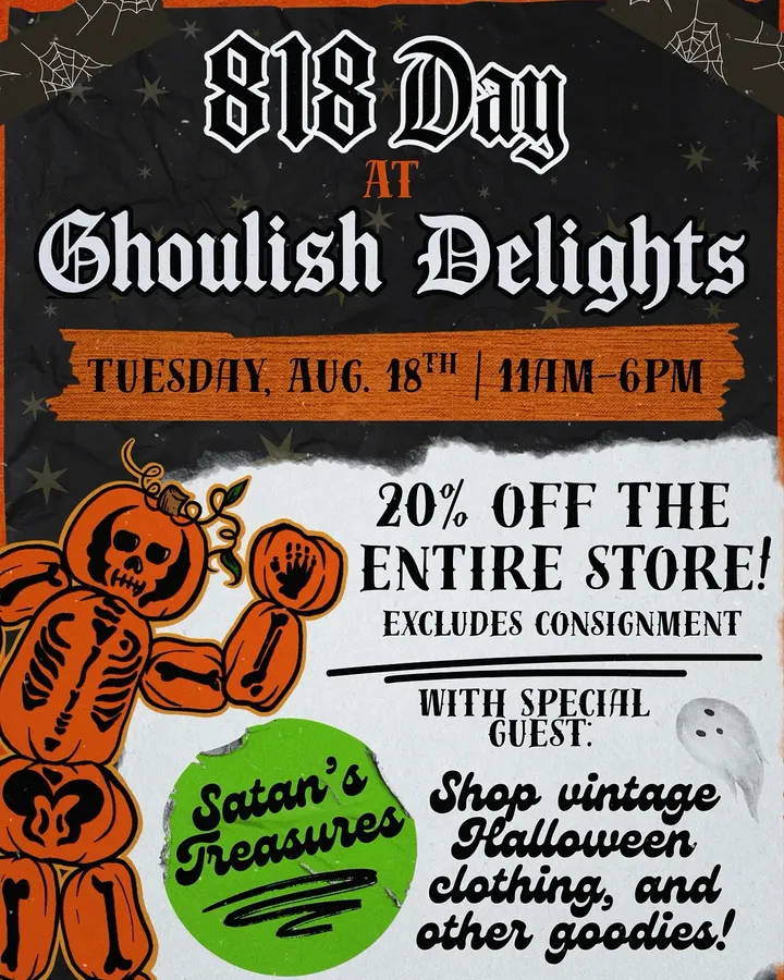 818 Day at Ghoulish Delights