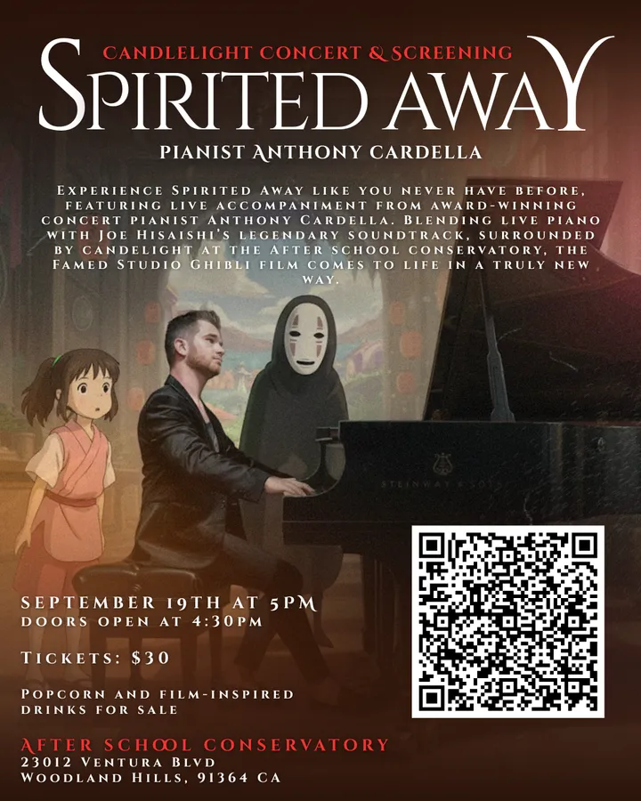 Candlelight Concert and Screening: “Spirited Away”