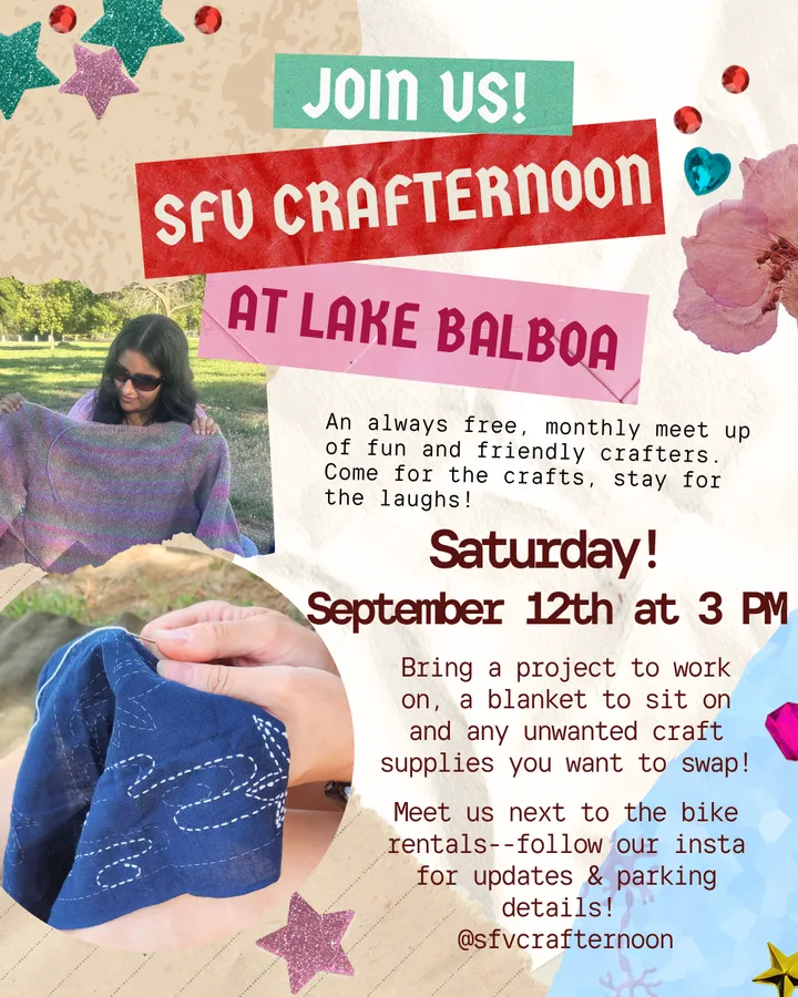 SFV Crafternoon (community craft club)