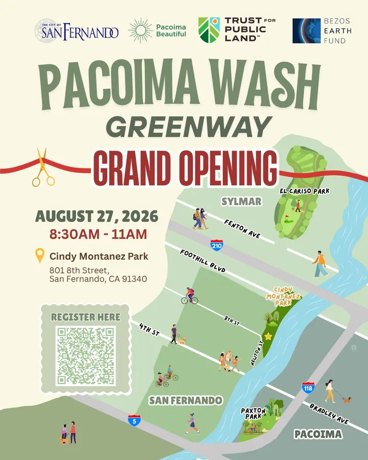 Pacoima Wash Greenway Grand Opening