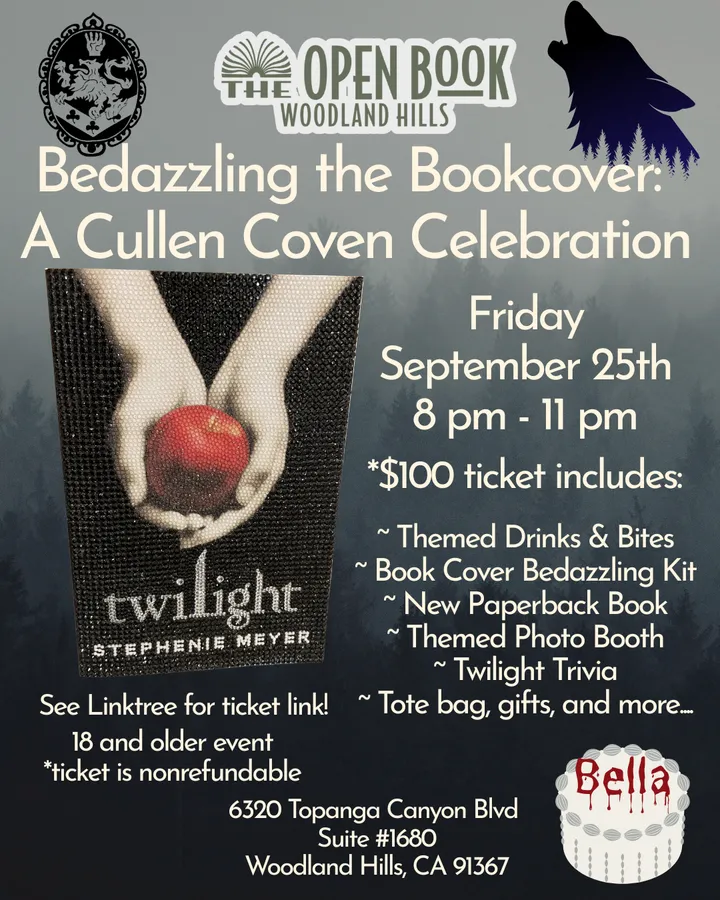Bedazzling the Bookcover: a Cullen Coven Celebration