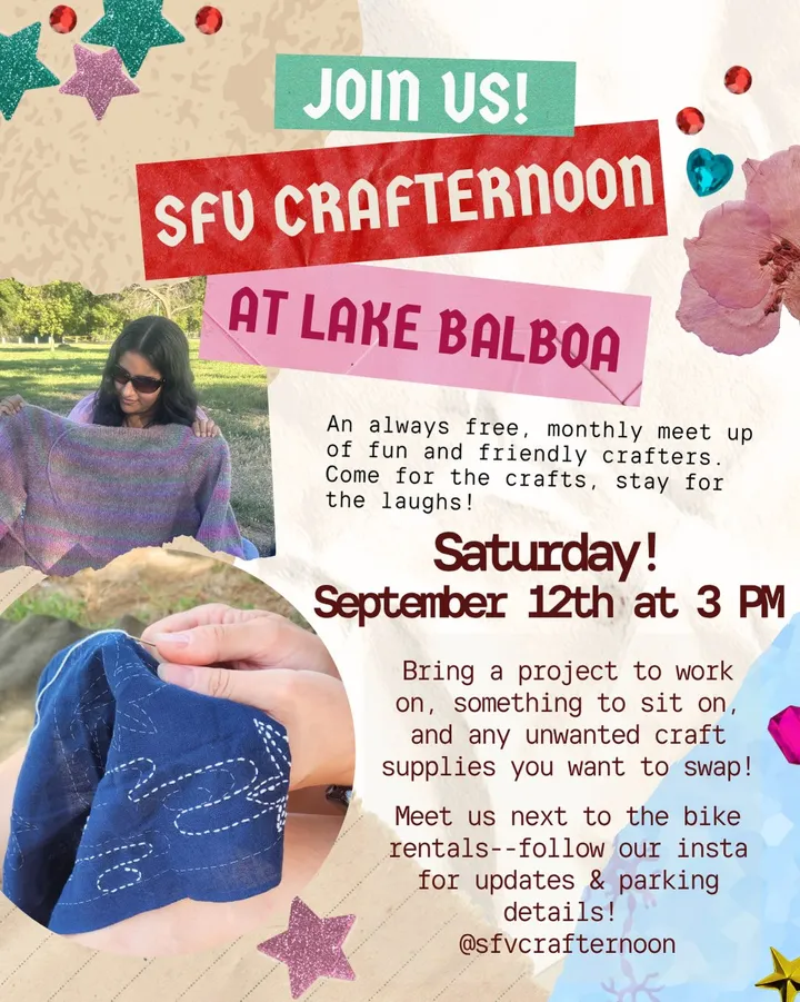 SFV Crafternoon at Lake Balboa