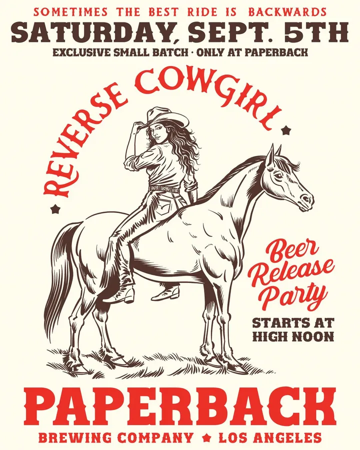 Reverse Cowgirl Beer Release