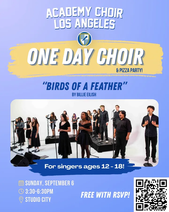 Academy Choir: Los Angeles Free One-Day Youth Choir
