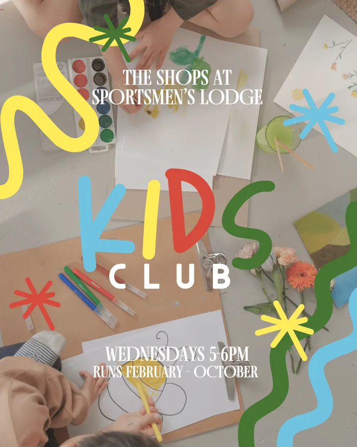 The Kids Club Returns to the Shops at Sportsmen's Lodge