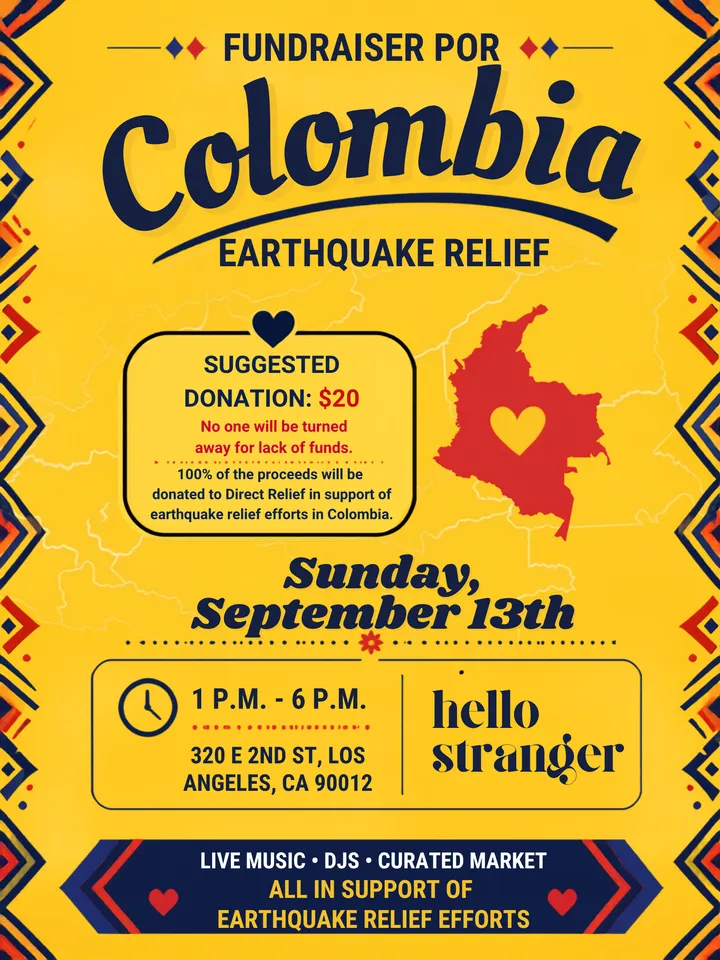 Fundraiser Por Colombia