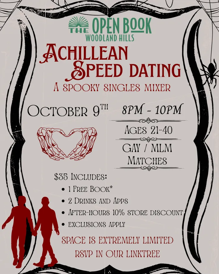 Achillean Speed Dating: A Spooky Singles Event