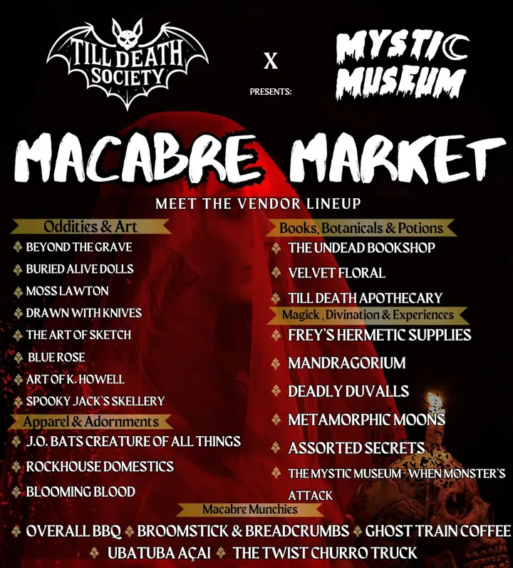 Macabre Market at Mystic Museum