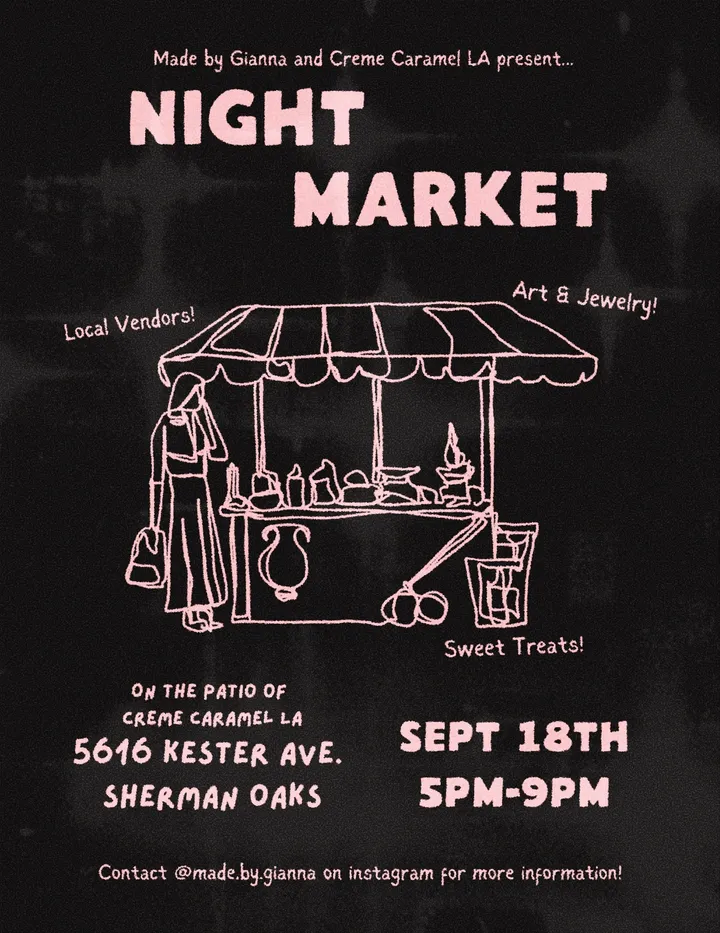 Creme Caramel Night Market