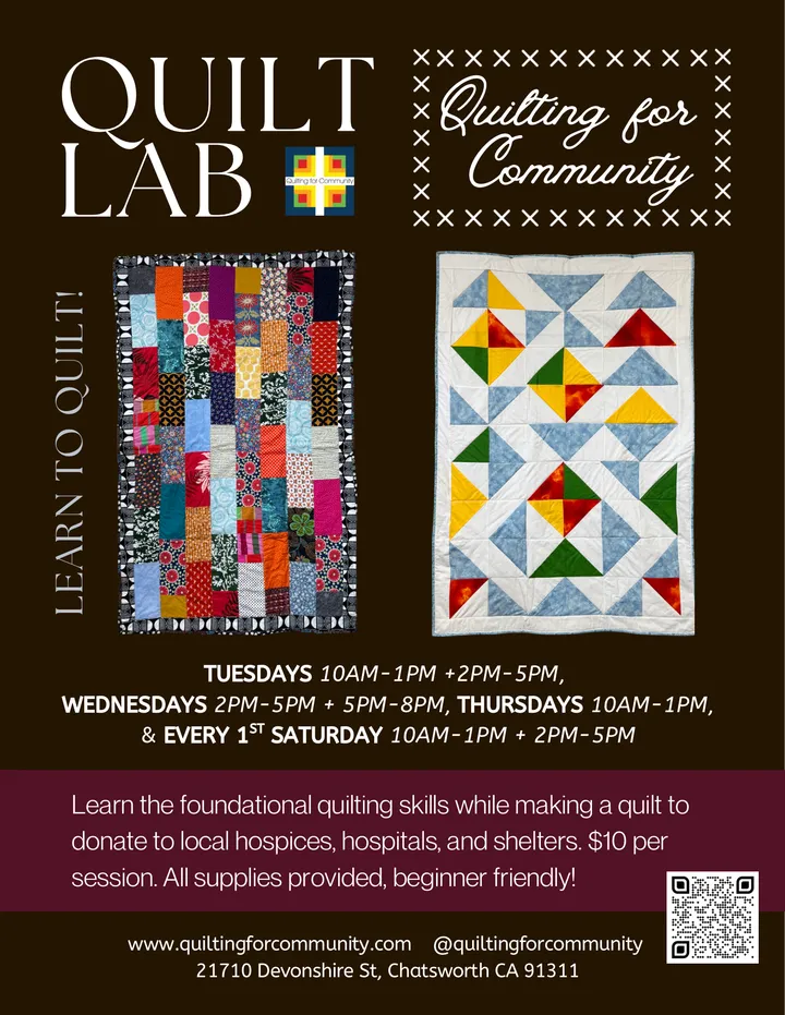 Quilt Lab: Learn how to Quilt!