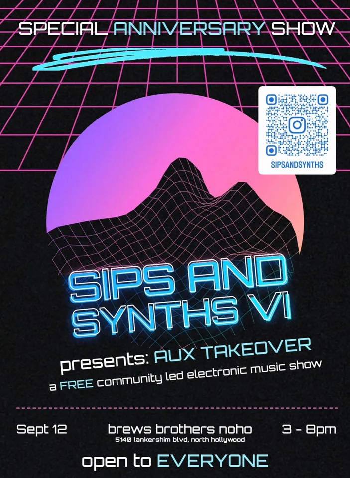 Sips and Synths