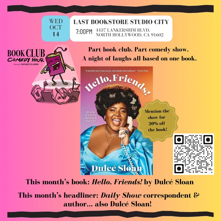 BOOK CLUB COMEDY HOUR feat. Hello Friends! by Dulcé Sloan