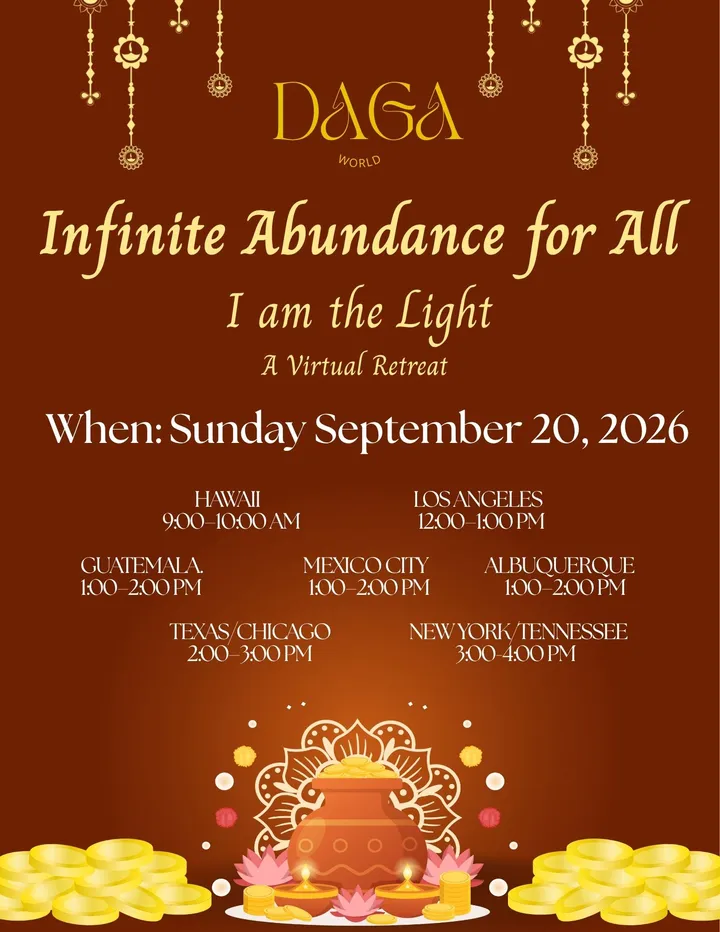 I AM THE LIGHT- INFINITE ABUNDANCE FOR ALL