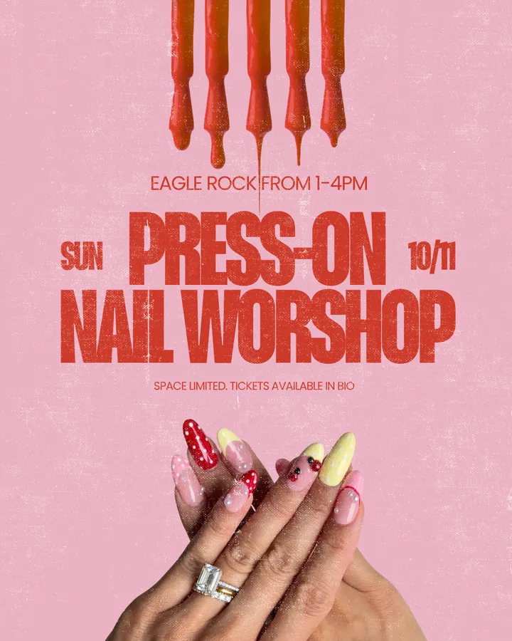 Press-on nail making workshop